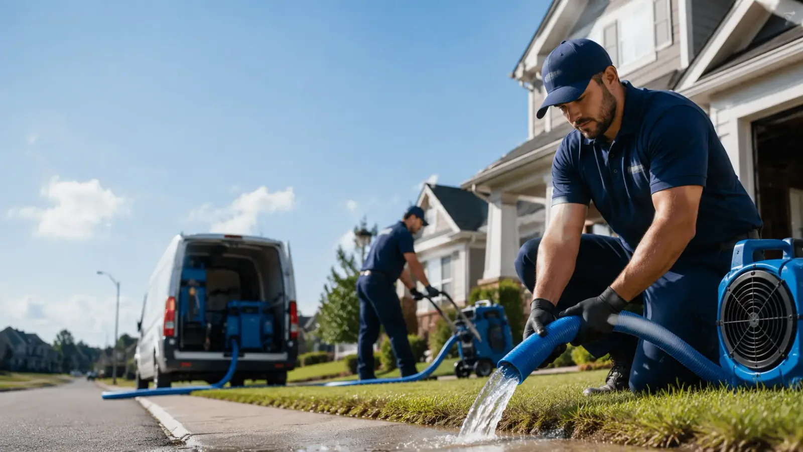 Flood Damage Restoration in Ivoryton, CT